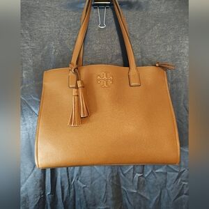 TORY BURCH Thea tote in Moose